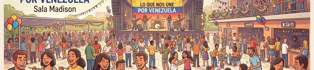 Un encuentro solidario por Venezuela: Lo que nos une en la Sala Madison