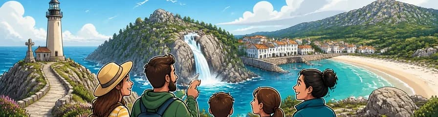Excursión desde Santiago de Compostela a Finisterre, Costa da Morte, Ézaro, Muros y Carnota