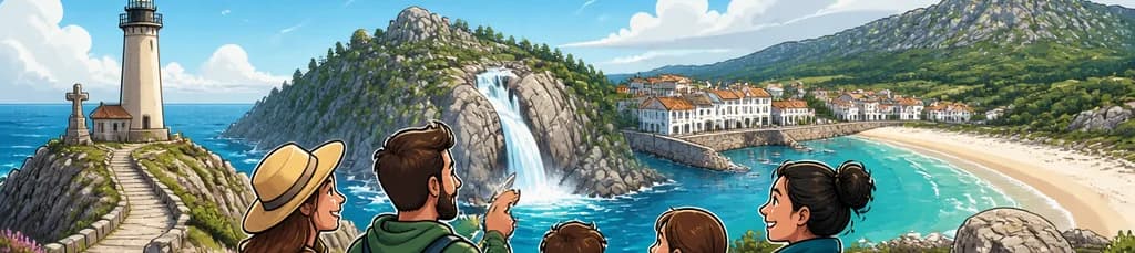 Excursión desde Santiago de Compostela a Finisterre, Costa da Morte, Ézaro, Muros y Carnota
