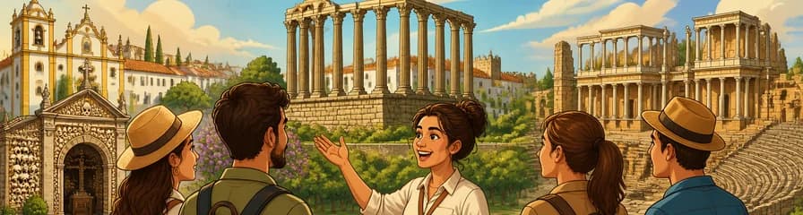 Descubre la Hispania romana y el Portugal histórico en un tour privado desde Sevilla