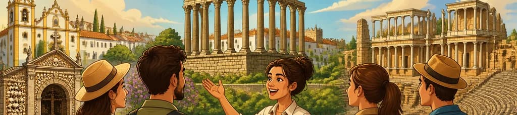 Descubre la Hispania romana y el Portugal histórico en un tour privado desde Sevilla