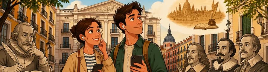 Recorrido de audio autoguiado por el Distrito Literario de Madrid
