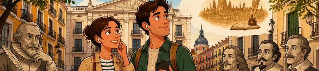 Recorrido de audio autoguiado por el Distrito Literario de Madrid