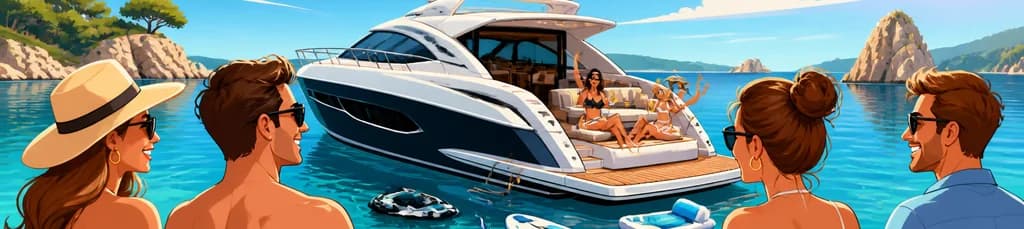 Experimenta Ibiza y Formentera a bordo del exclusivo Sunseeker Predator 55 con alquiler privado