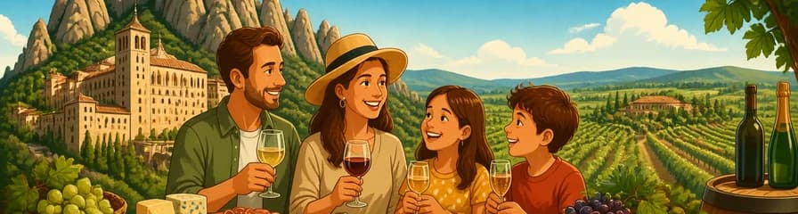 Excursión privada a Montserrat y experiencia vinícola familiar con salida desde Barcelona