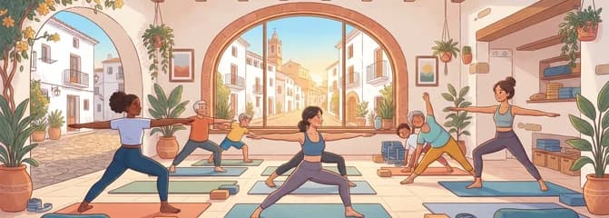 Clases gratuitas de yoga en inglés en el casco antiguo histórico de Jávea