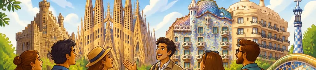 Descubre el modernismo y la obra de Gaudí en un recorrido a pie por Barcelona