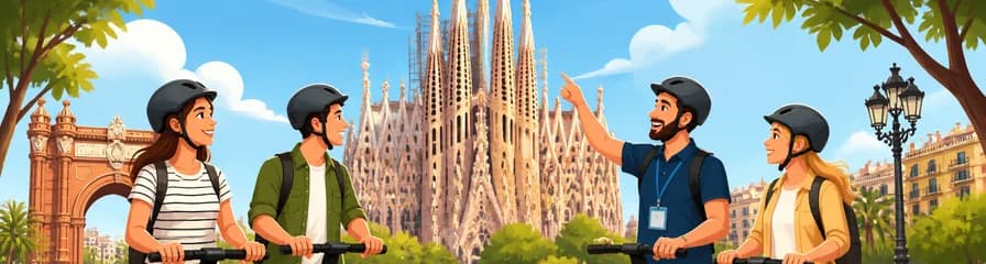 Tour en Segway para admirar las vistas de la Sagrada Familia