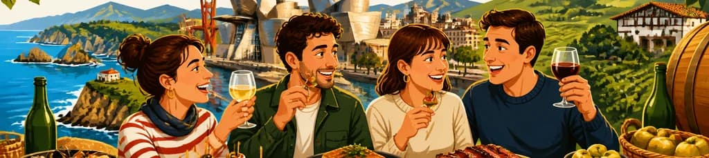 Recorrido gastronómico vasco de 3 días: La tierra de los banquetes interminables