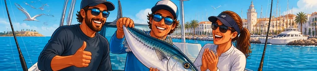 Sesión Exclusiva de Pesca en Puerto Sherry