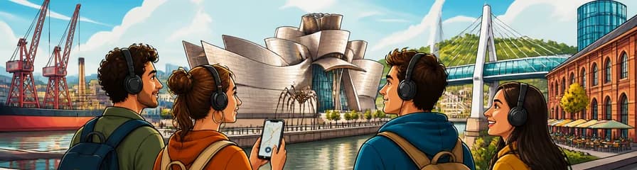 Explora Bilbao a tu ritmo: La auténtica narrativa del Efecto Bilbao en un tour de podcast