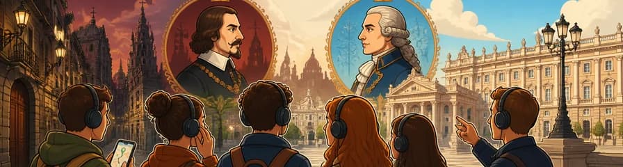 Recorrido en podcast sobre las dos dinastías que moldearon Madrid