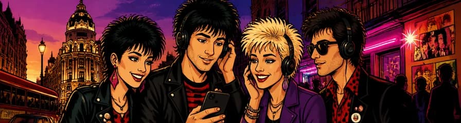 Recorrido en Podcast por el Corazón de la Movida Madrileña