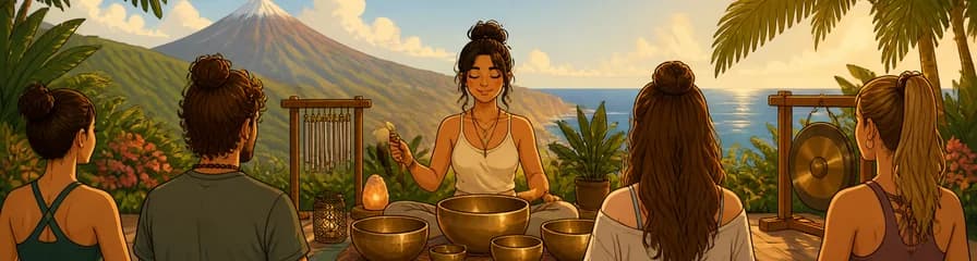 Experiencia de Yoga Somático y Sanación Sonora con Cuencos Tibetanos en Tenerife
