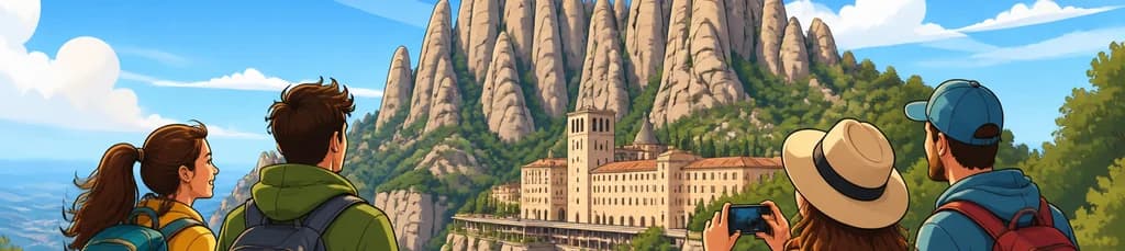 Excursión Panorámica de Senderismo y al Monasterio de Montserrat desde Barcelona