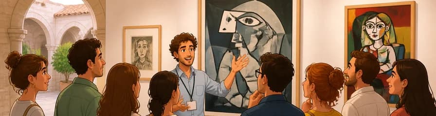 Recorrido con guía por el Museo Picasso en Málaga
