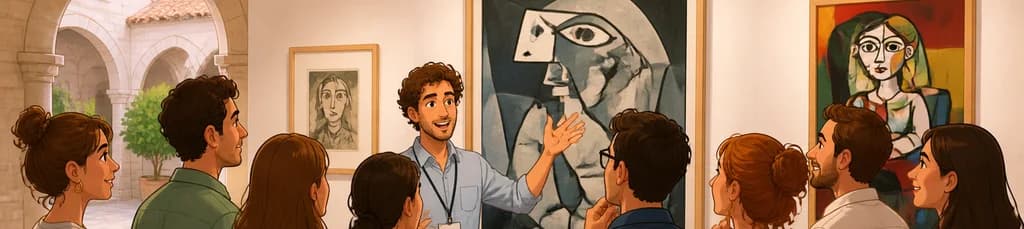 Recorrido con guía por el Museo Picasso en Málaga