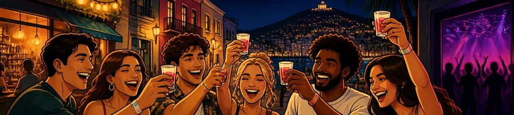 Ruta de bares y discoteca por Las Palmas: tres locales y un club nocturno