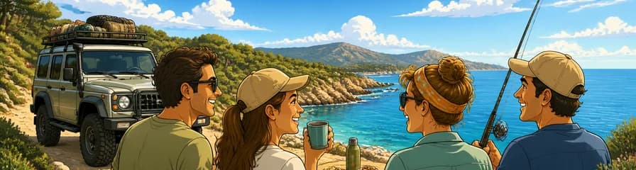 Aventura Privada en 4x4 por la Costa de Mallorca: Naturaleza y Pesca