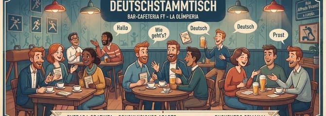 Conversación en alemán: Encuentro del Deutschstammtisch