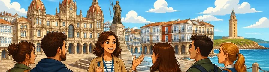 Explora A Coruña en un recorrido privado: Vive la ciudad como un habitante local