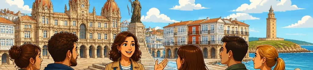 Explora A Coruña en un recorrido privado: Vive la ciudad como un habitante local