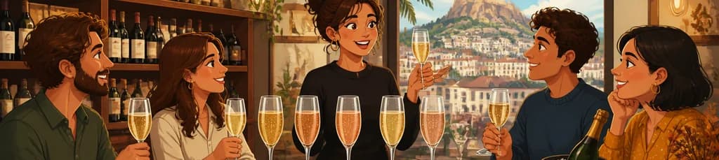 Degustación de vinos espumosos en Alicante