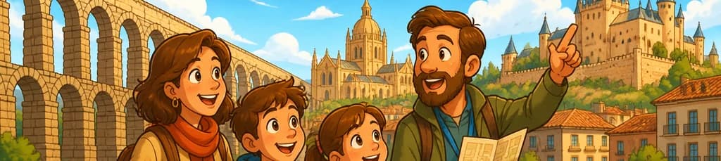 Tour familiar a pie por los encantos de Segovia