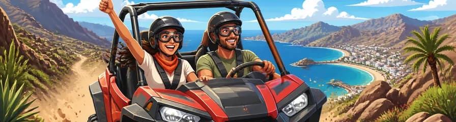 Aventura en Buggy para dos personas en el Sur de Gran Canaria