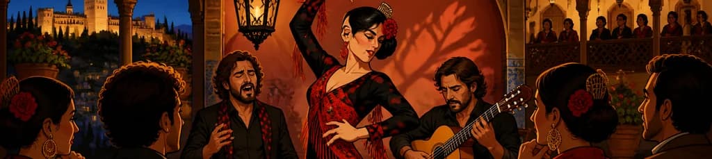 Espectáculo de Flamenco Auténtico en Tablao La Alboreá de Granada