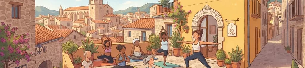 Clases de Yoga en el Casco Antiguo Histórico de Jávea, España (en inglés)