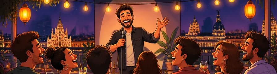 Noches de Comedia en la Terraza de Madriz