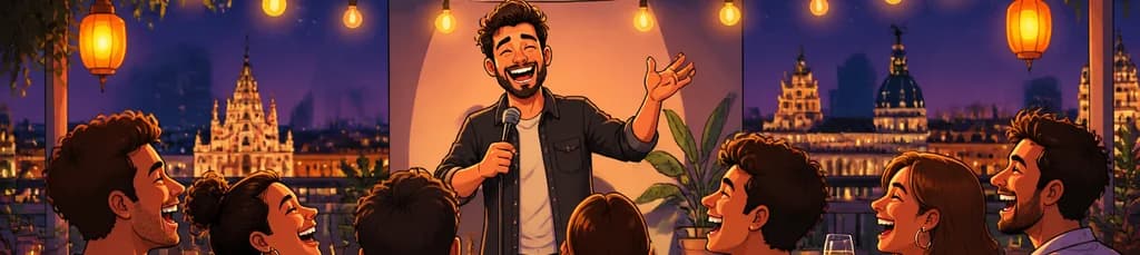 Noches de Comedia en la Terraza de Madriz