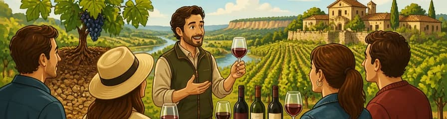 Visita y cata de vinos en la finca de un viñedo singular de Aranda del Duero