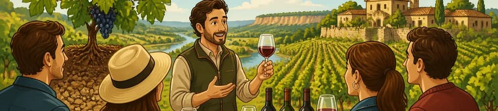 Visita y cata de vinos en la finca de un viñedo singular de Aranda del Duero