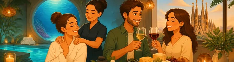 Cata Privada de Vinos y Cavas Premium de Barcelona, acompañada de Tapas