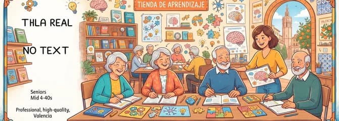 Talleres de entrenamiento mental: Estimulación Cognitiva para personas mayores en Valencia
