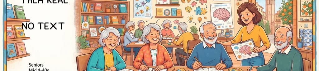 Talleres de entrenamiento mental: Estimulación Cognitiva para personas mayores en Valencia