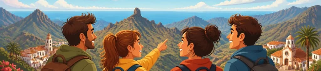 Aventura exclusiva por las montañas de Gran Canaria para grupos de 2 a 4 viajeros