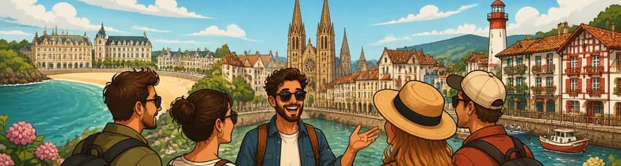 Tour en grupo reducido a Bayona, Biarritz y San Juan de Luz, con salida desde San Sebastián