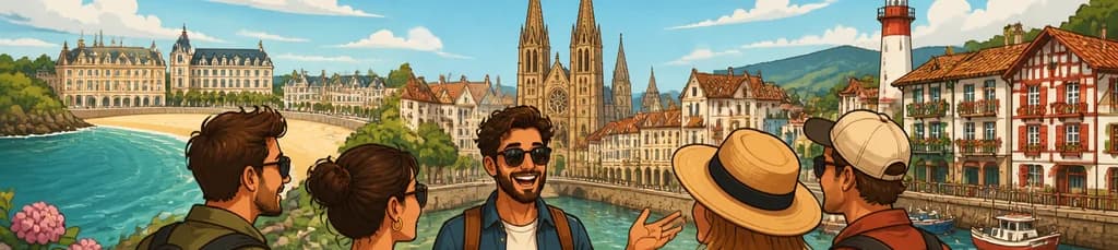 Tour en grupo reducido a Bayona, Biarritz y San Juan de Luz, con salida desde San Sebastián