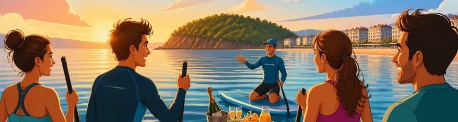 Recorrido privado al amanecer en paddle surf con desayuno incluido