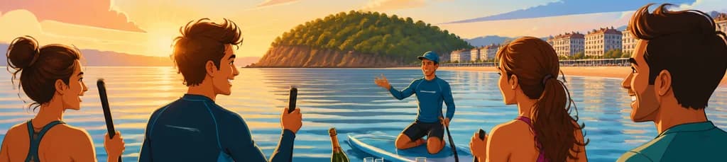 Recorrido privado al amanecer en paddle surf con desayuno incluido