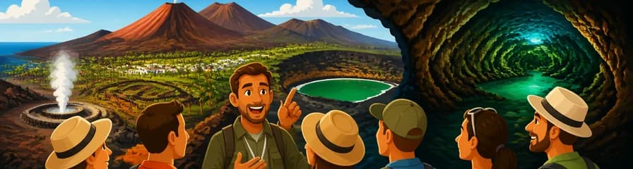 Visita guiada a Timanfaya y la Cueva de los Verdes