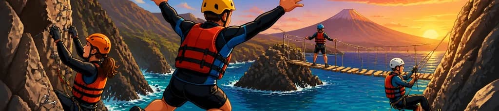 Emocionante ruta acuática por los acantilados de Gran Canaria: Coastering