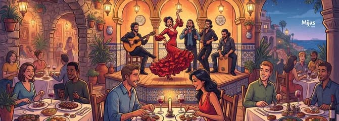 Velada Flamenca y Cena en Fuengirola: Una Experiencia Gastronómica y Artística