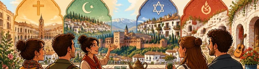 Recorrido privado de medio día por Granada: cuatro barrios, cuatro culturas