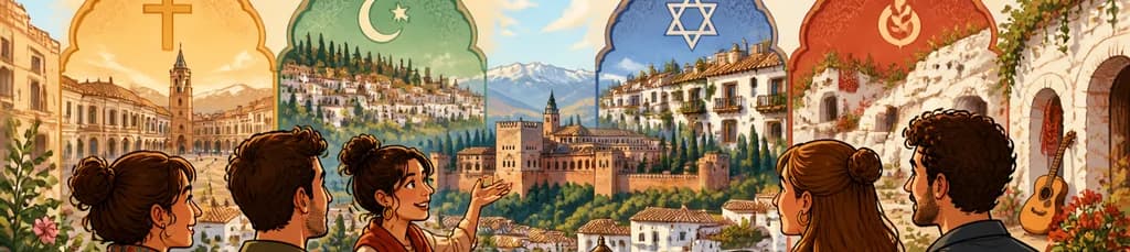 Recorrido privado de medio día por Granada: cuatro barrios, cuatro culturas