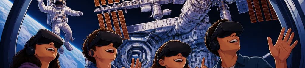 Sumérgete en la Estación Espacial Internacional: Una Experiencia de Realidad Virtual en Barcelona