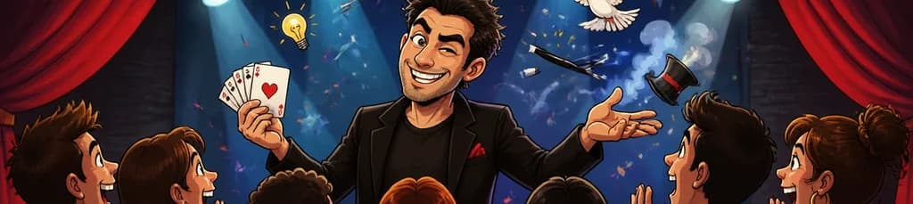 "Descarado": Un espectáculo de magia y humor con Carlos Devanti